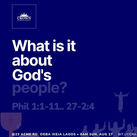 What is it about God’s people?