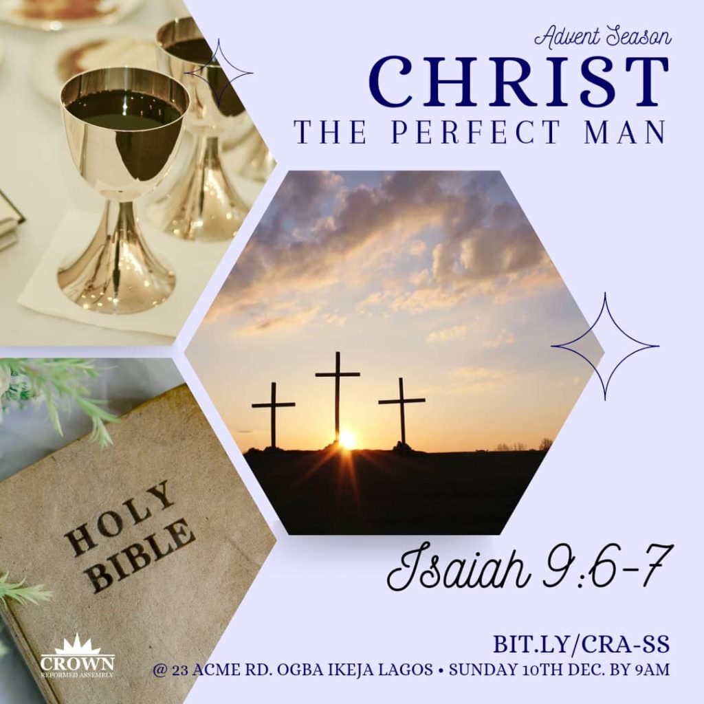 Christ: The Perfect Man