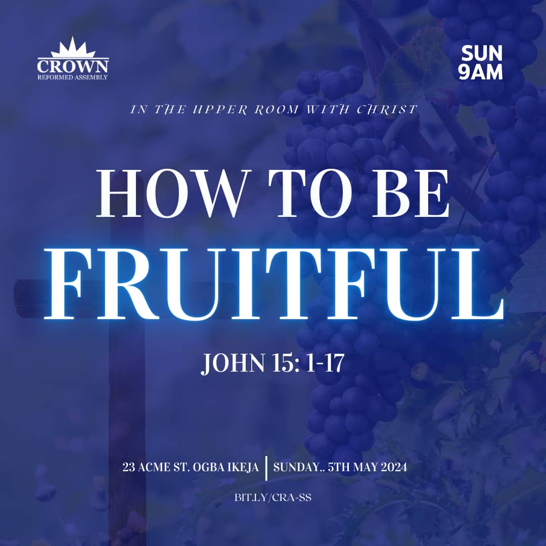 How to be Fruitful