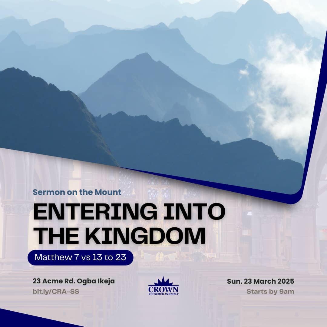 Entering into the Kingdom