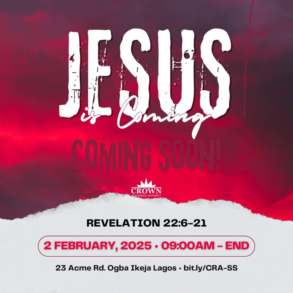 Jesus Is Coming