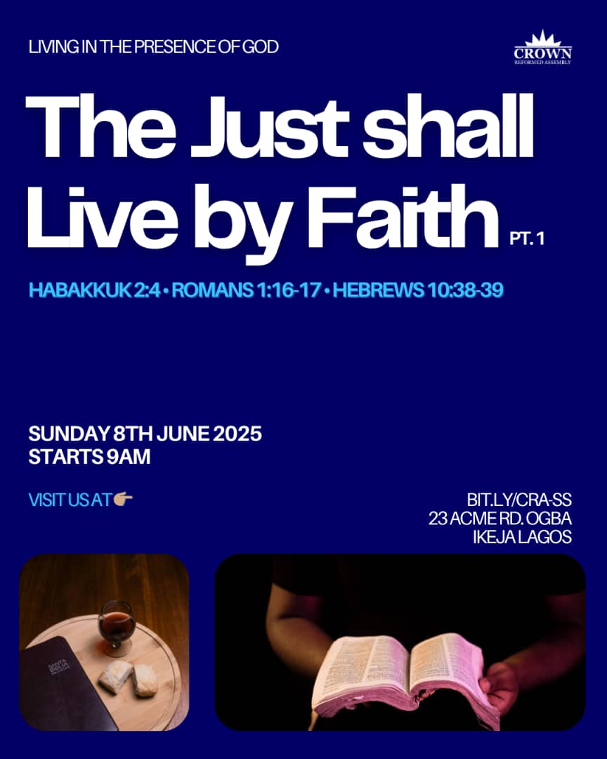 The Just Shall Live by Faith