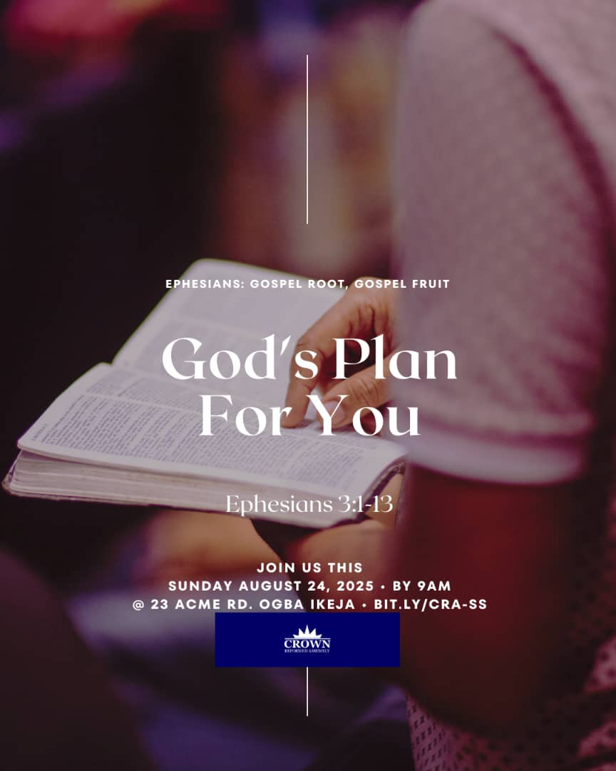 God's Plan For You